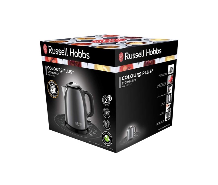 "Russell Hobbs'' elektriline veekeetja "Mini Grey", 1 l, 24993-70  | 7