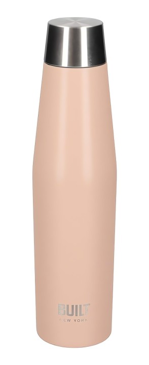 CREATIVE TOPS kahekordse seinaga joogipudel ''Built pale pink'', 540 ml  | 1