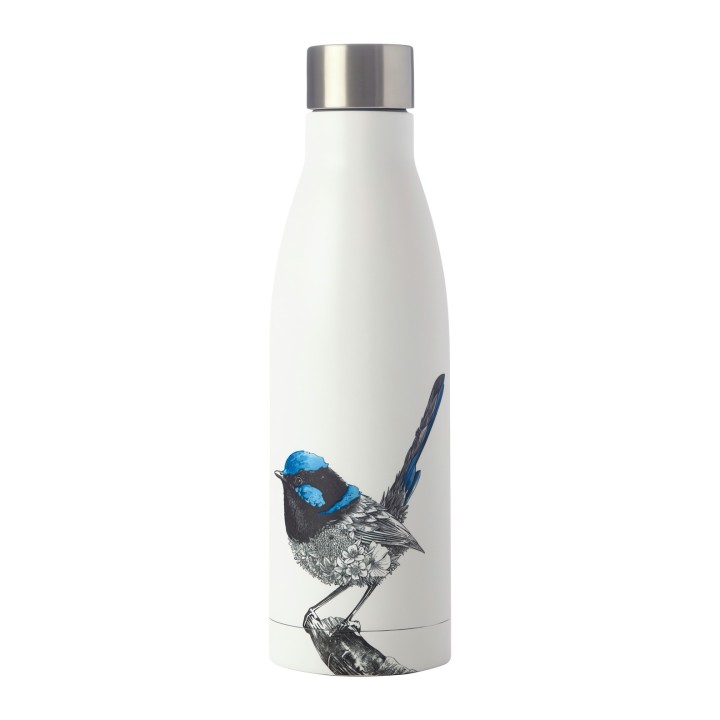 LifetimeBRANDS  kahekordse seinaga joogipudel "M&W Superb Fairy-wren", 500 ml  | 1