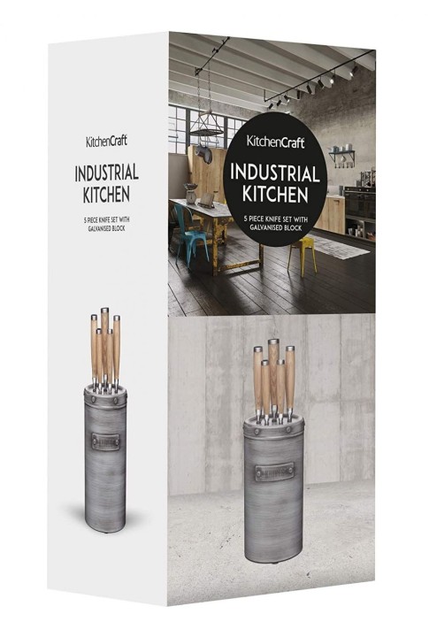 CREATIVE TOPS nugade komplekt koos hoidikuga "Industrial kitchen", 6 osa.  | 8