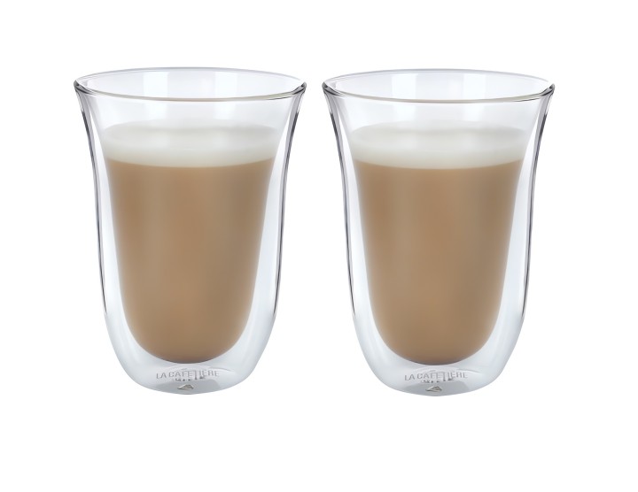 LifetimeBRANDS topeltklaasist cappuccino tasside komplekt, 2 tk., 270 ml  | 1